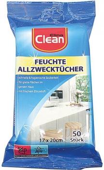 Elina Feuchte Alzwecktücher, 50er, Zitrusduft, 17 x 20 cm